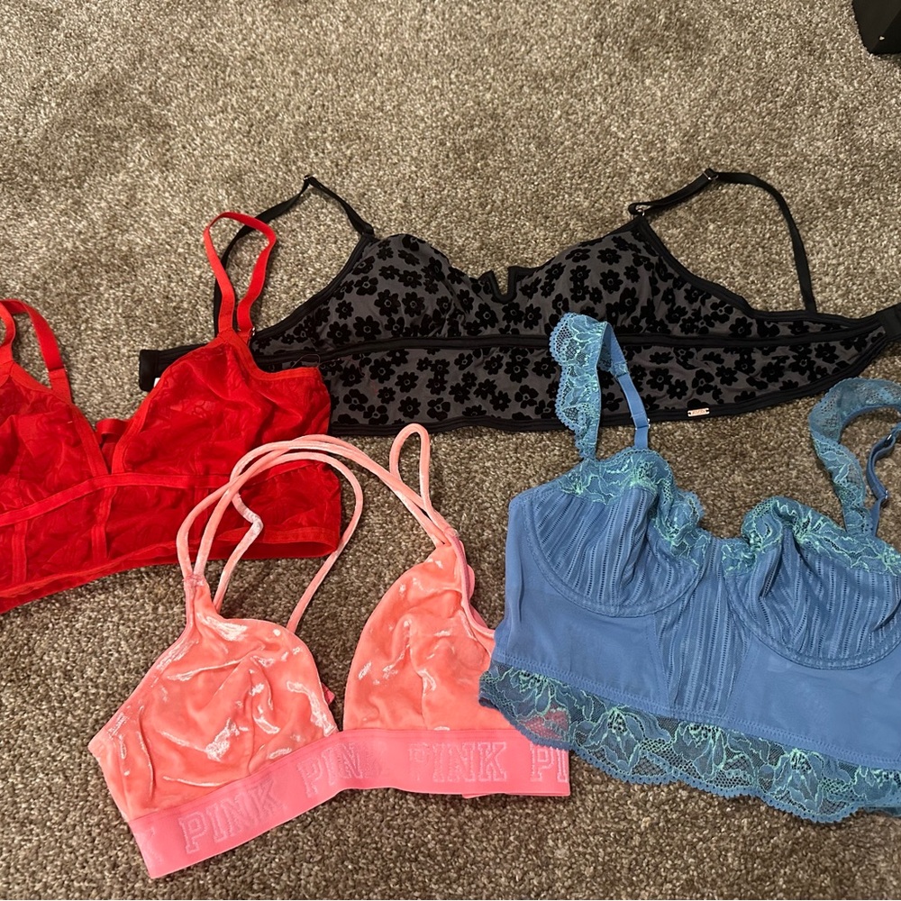 Women's Intimates Set - Red, Pink, Blue, Black one NWTs - Picture 2 of 10